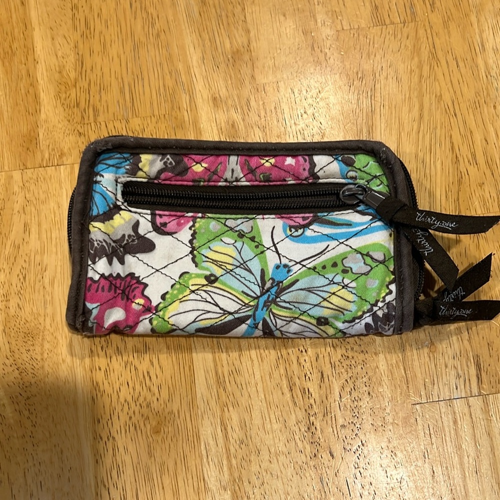 Thirty-one butterfly wallet
